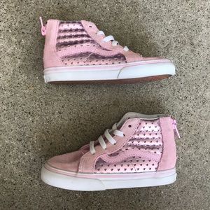 Pink toddler Vans